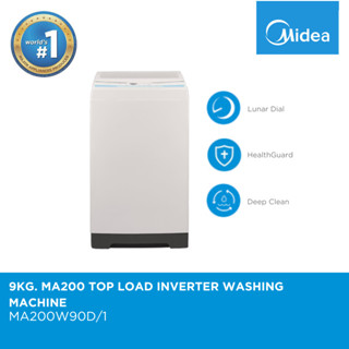 Midea 9.0kg Fully Auto Top Load LUNA Inverter WM