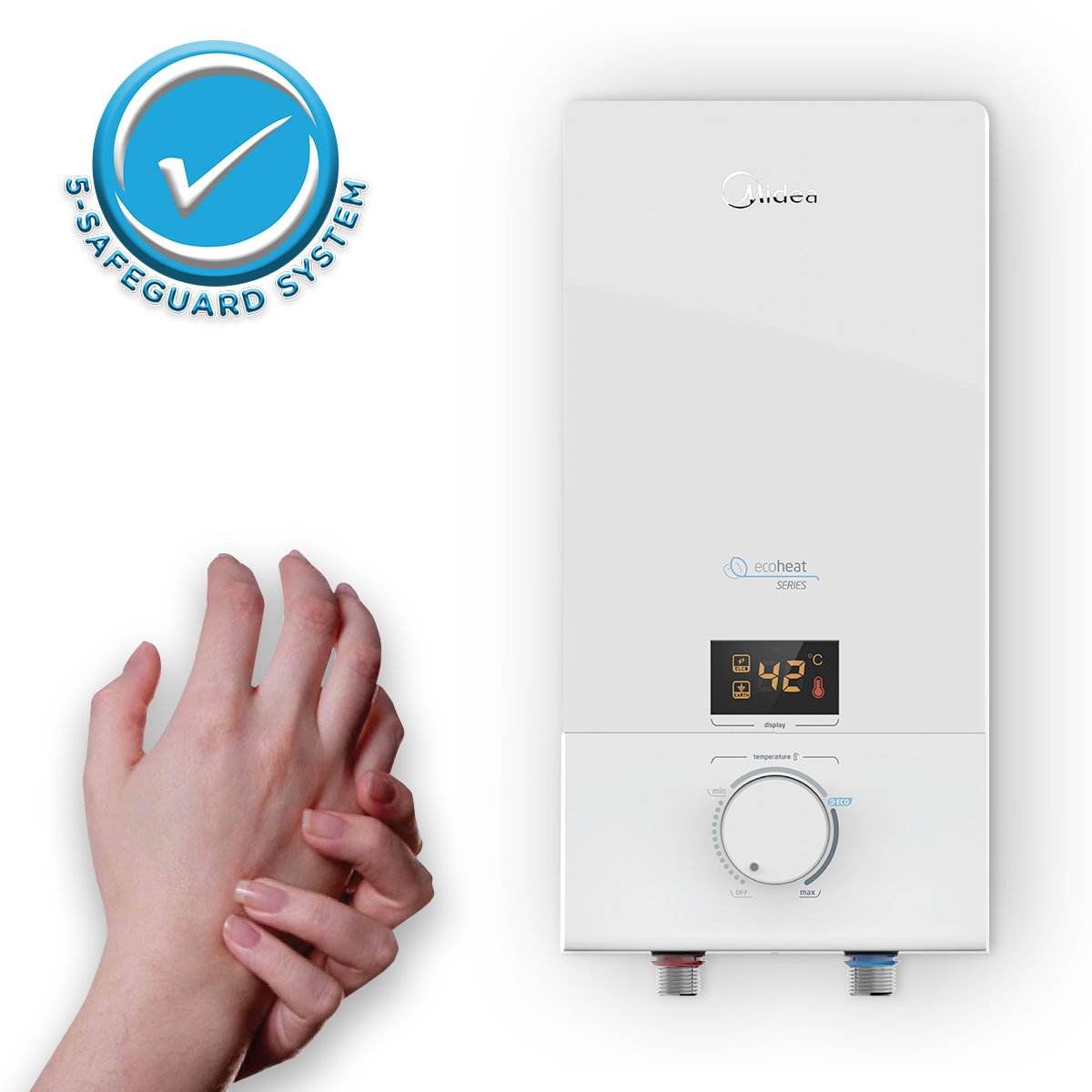 Midea Digital Display Shower heater