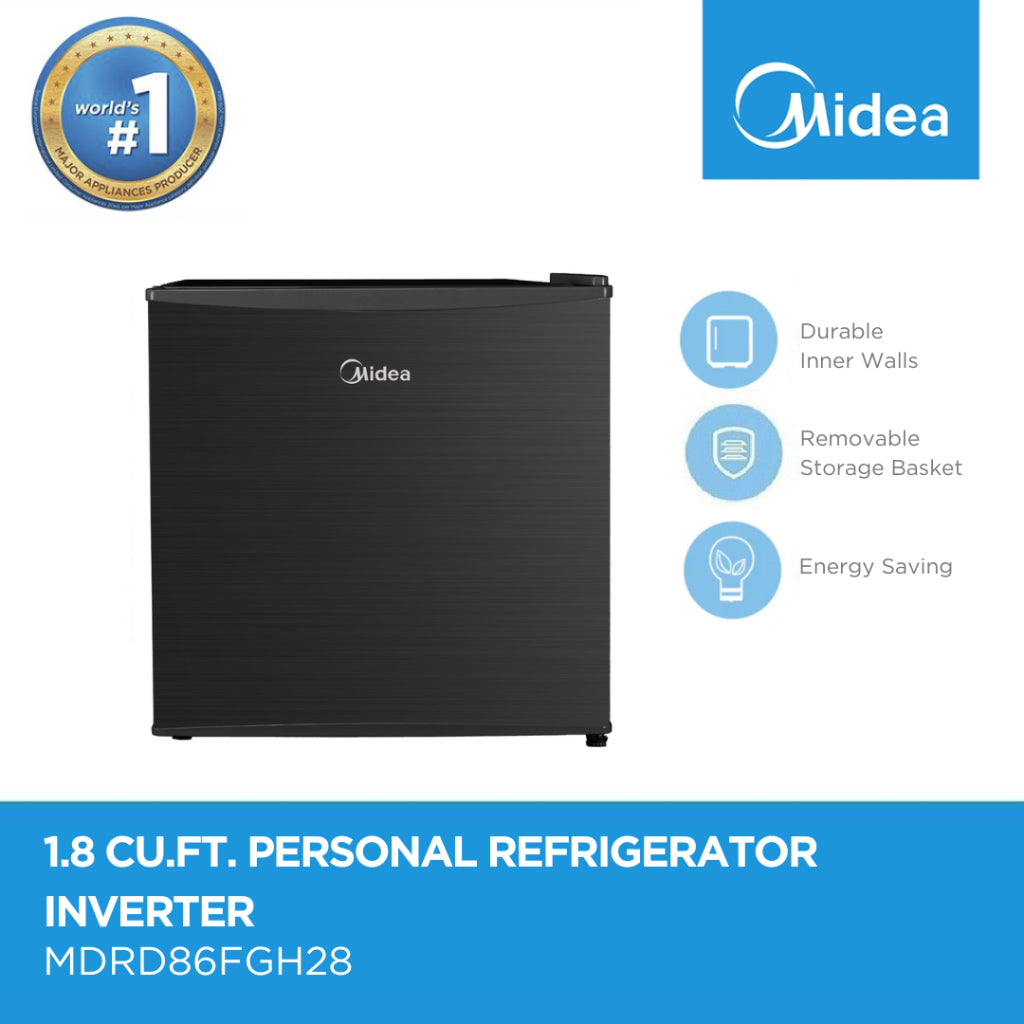 Midea Personal Direct Cool Inverter 1.8 cu Refrigerator
