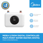 Midea 5.7KW Multipoint Digital Controlled Water Heater Mini Size
