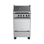 Midea 50cm 3 Gas Burners with 1 Hot Plate Gas Range (Inox Silver)