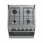 MIDEA 60cm 4Gas ( Inox Silver)