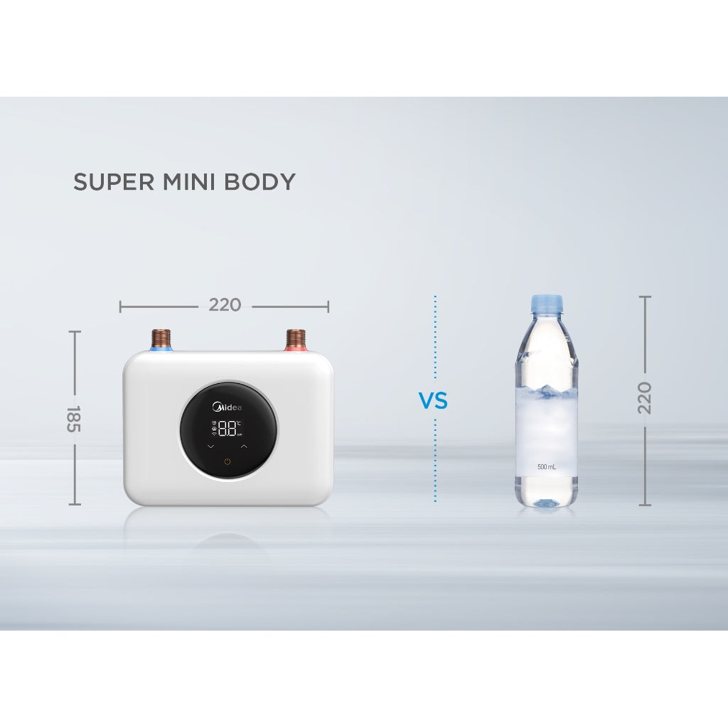 Midea 5.7KW Multipoint Digital Controlled Water Heater Mini Size