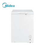 Midea Chest Freezer 3.5 Cu. Ft. with LED Lamp and Cyclopentane Foaming Agent. FP-21RCH099LMLW-W1