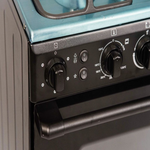 Midea 4-Burner Black Gas Range 60 cm with Pulse Cooktop Ignition and All-Gas Fuel-Type