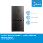 Midea 18 Cu.Ft. 4-Door No Frost Smart Inverter Refrigerator