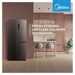 Midea 18 Cu.Ft. 4-Door No Frost Smart Inverter Refrigerator