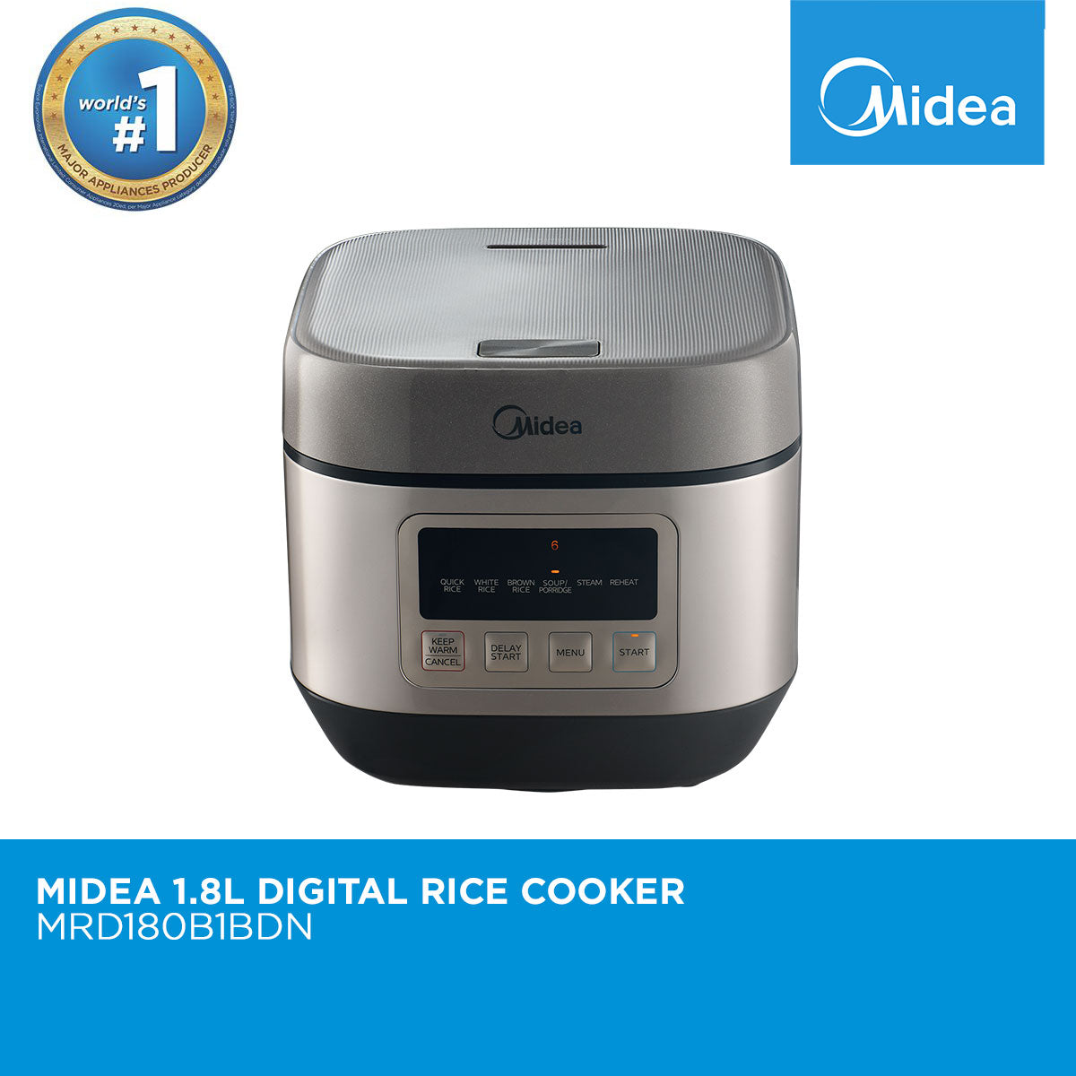 Midea 1.8L Digital Rice Cooker
