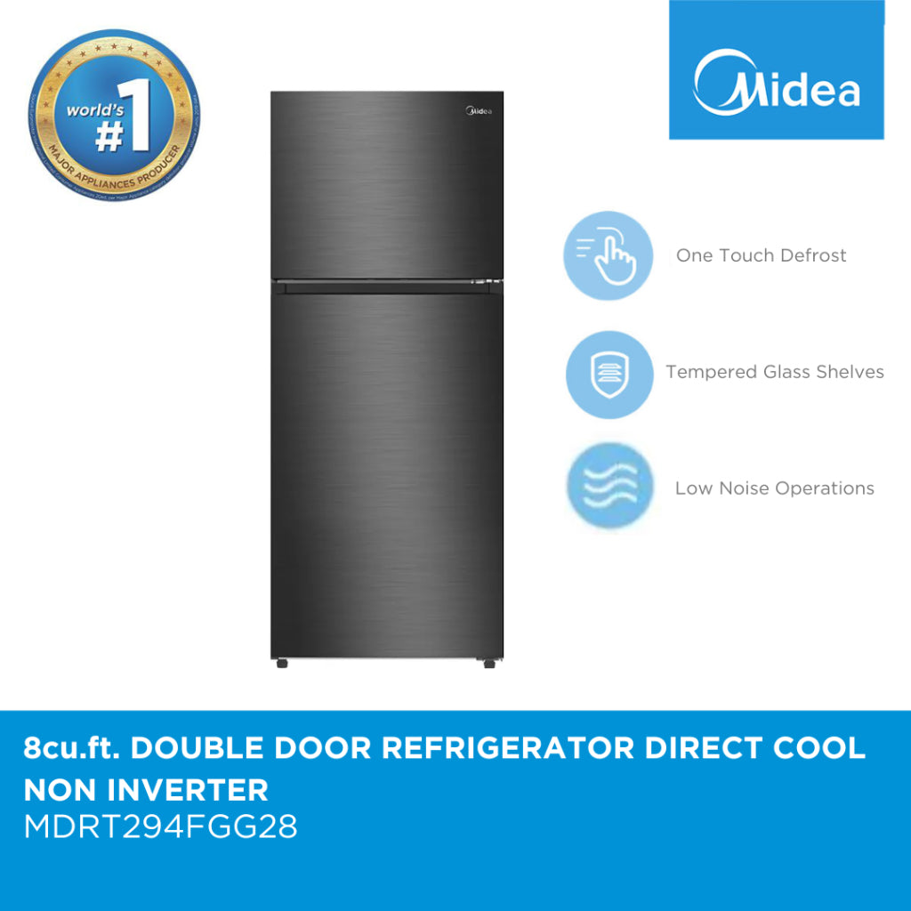 Midea 6.0cu.ft. 2Dr Direct Cool REF