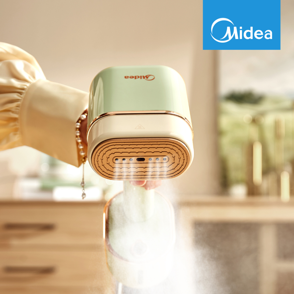 Midea Digital Handheld Steam Iron Mint Green