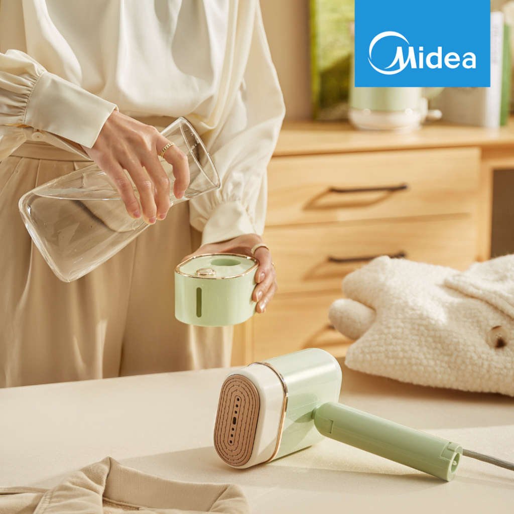 Midea Digital Handheld Steam Iron Mint Green