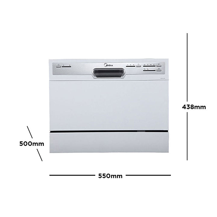 Surprisingly Friendly Midea Table Top Dishwasher
