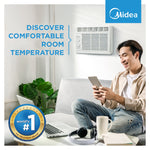 Midea 0.6HP Window Type Non Inverter Aircon