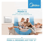 Midea U 1.0hp Window Type Inverter