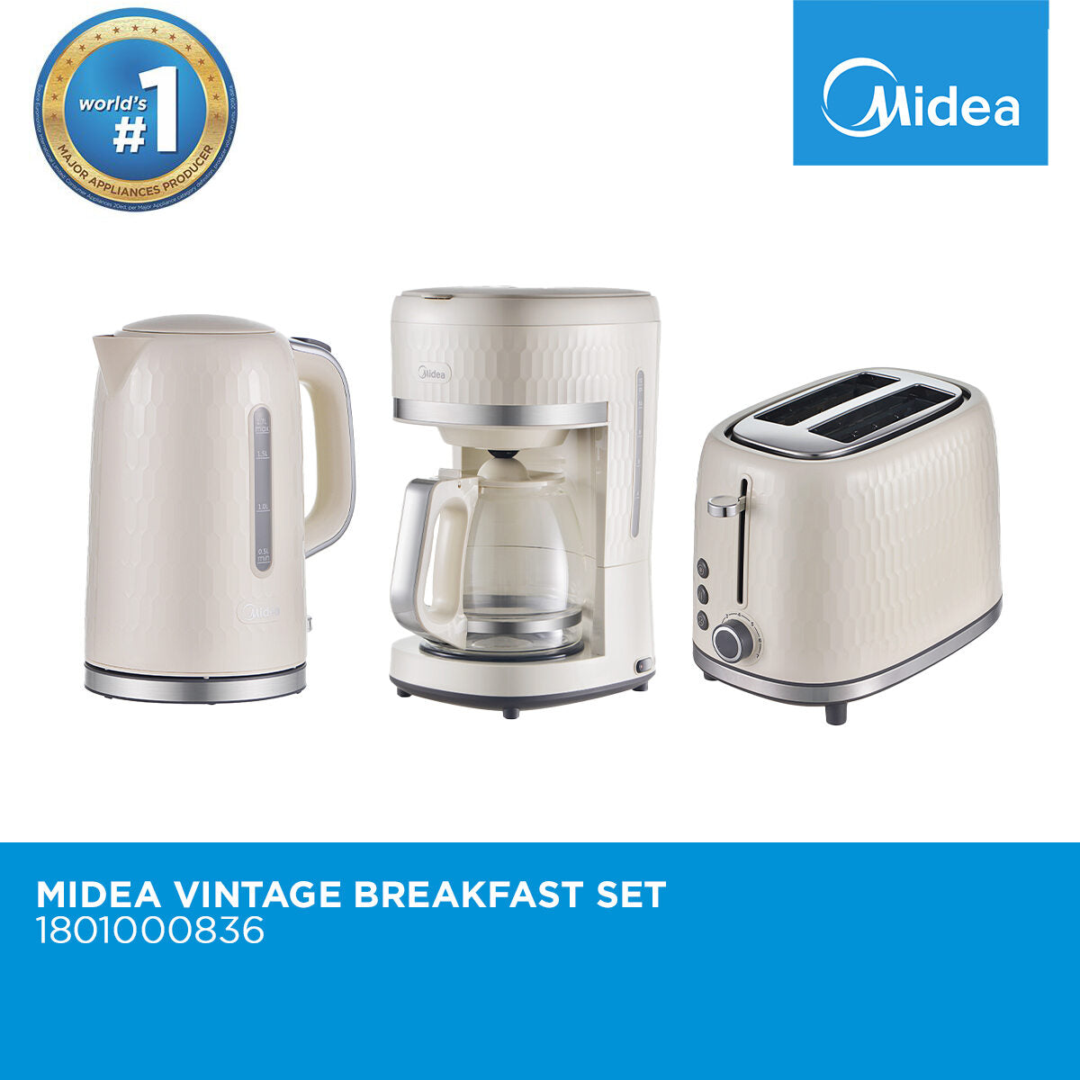 MIDEA VINTAGE BREAKFAST SET