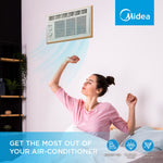 Midea 0.6HP Window Type Non Inverter Aircon