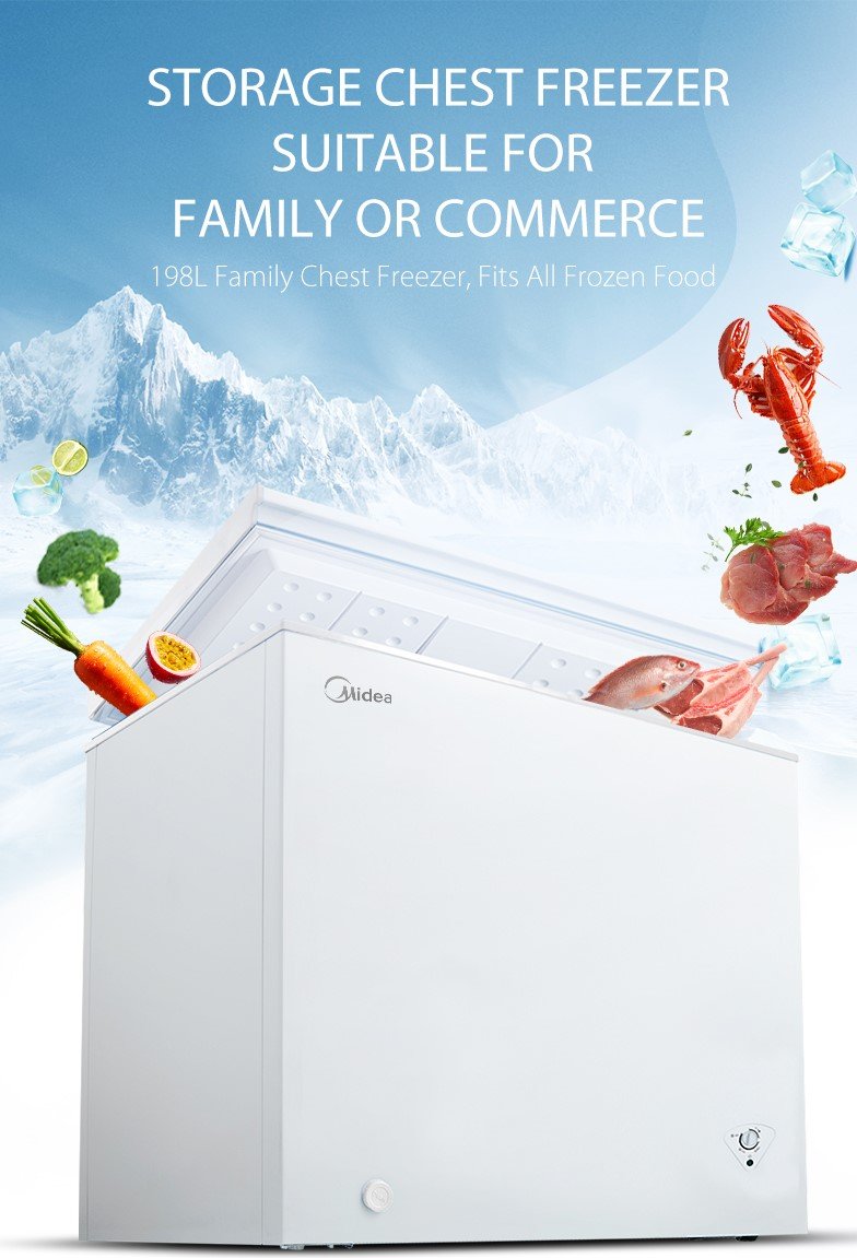 Midea 7 Cu.Ft. Inverter Chest Freezer