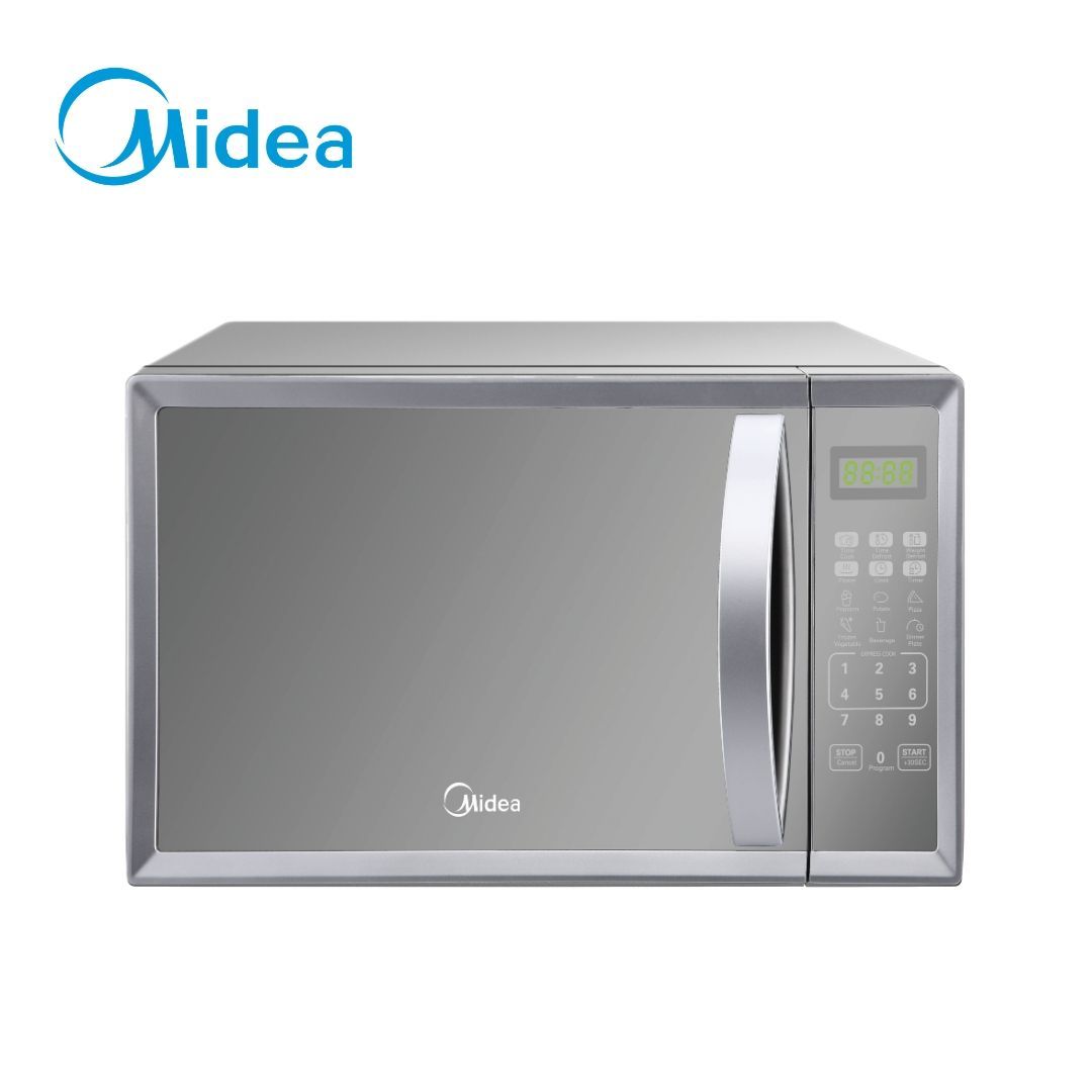 Surprisingly Friendly Midea 20L Silver Digital Microwave Oven