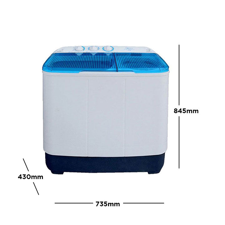Midea 6Kg Twin Tub Washing Machine