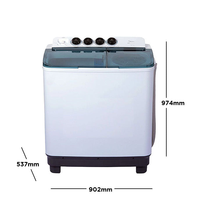 Midea 13kg Twin Tub Washing Machine