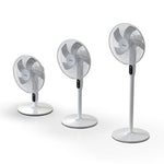 Midea 2 in 1 Convertible 5 Blades Timer and DC Inverter Stand Fan